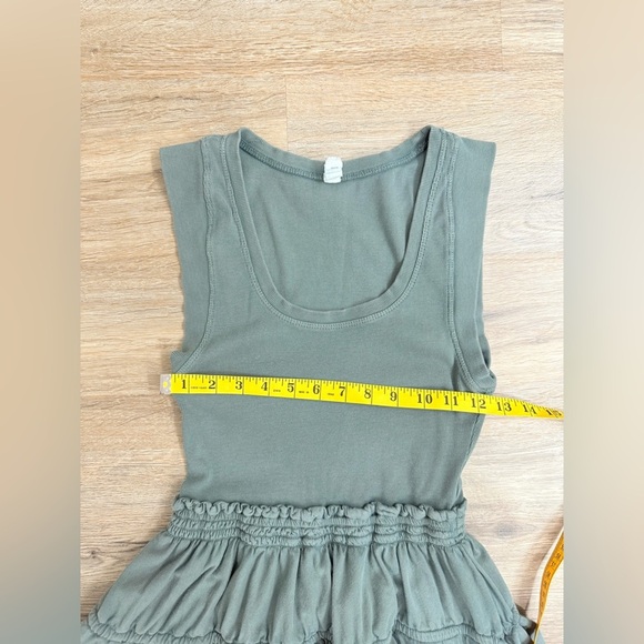 Daily Practice by Anthropologie Mini Bubble Dress
Ribbed Solid Smocked Sz S - Picture 11 of 14